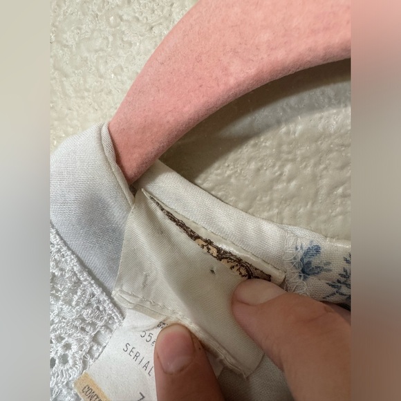 RARE 1960s Gunne Sax Boho Cottagecore Fairycore Peasant Dress - Picture 13 of 14